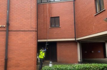 We provide a wide range of exterior cleaning services that include professional window cleaning. Our dedicated team ensures that your windows are free from dirt and left sparkling clean after each visit.